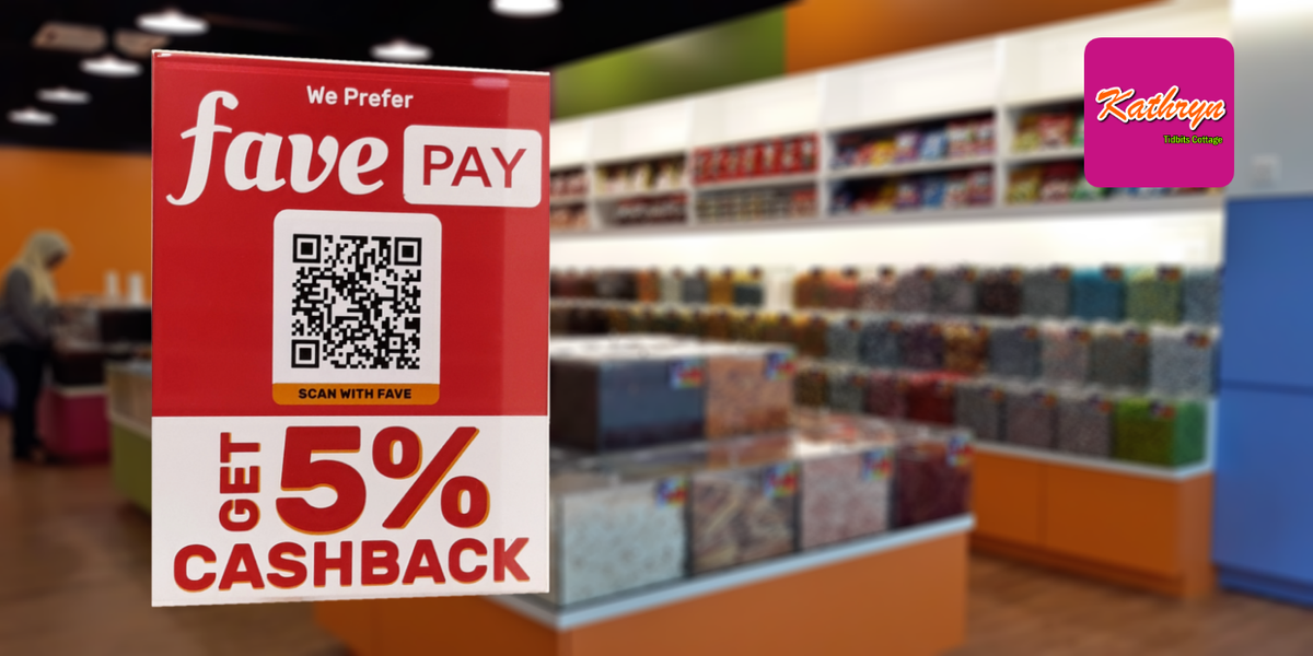 Get 5% partner's cashback when spend with FavePay