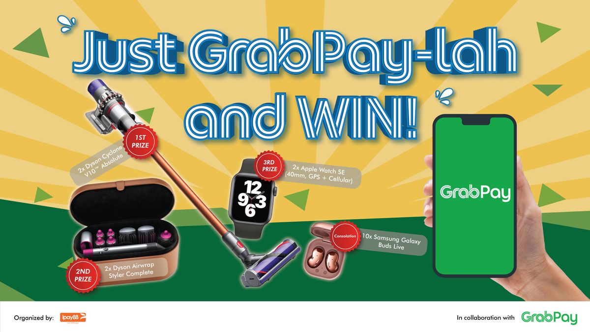 iPay88 x GrabPay "Just GrabPay-lah and Win!"