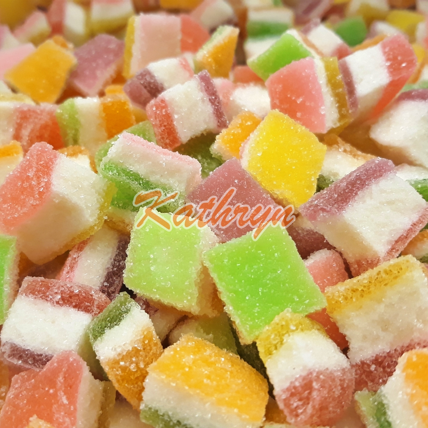 Rainbow Jelly Candy Kathryn Tidbits Cottage