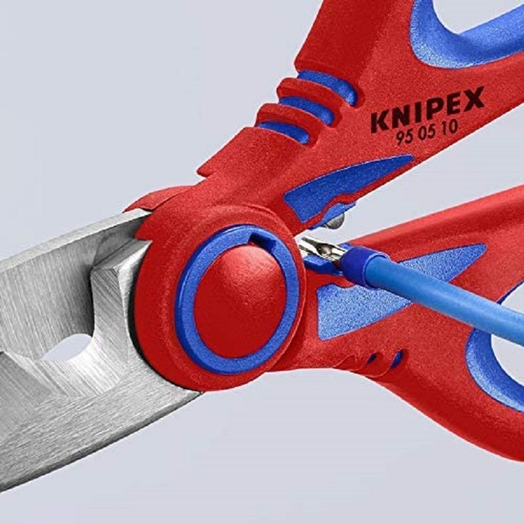 KNIPEX Electrician Shears (Model: 95 05 10 SB) – Conmax Resources