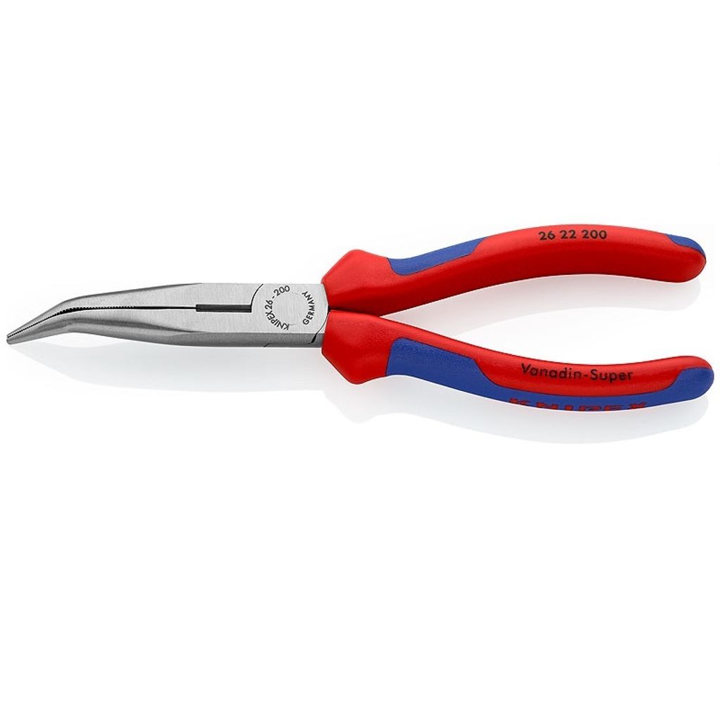 KNIPEX Snipe Nose Side Cutting Pliers (Stork Beak Pliers) (Model: 26 22  200) – Conmax Resources