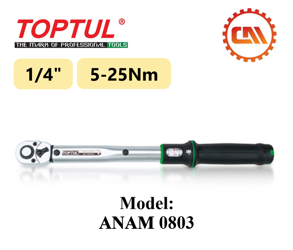 Reversible Ratchet with Adjustable Tube Handle (Quick-Release) - TOPTUL The  Mark of Professional Tools