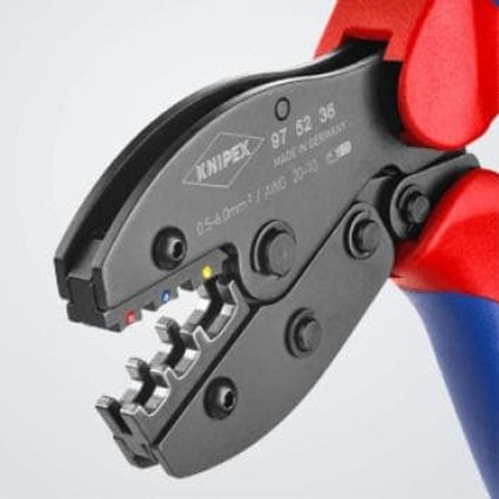 replika Konkurrere deadline KNIPEX PreciForce® Crimping Plier for insulated cable lugs, plug and butt  connectors (Model: 97 52 36) – Conmax Resources
