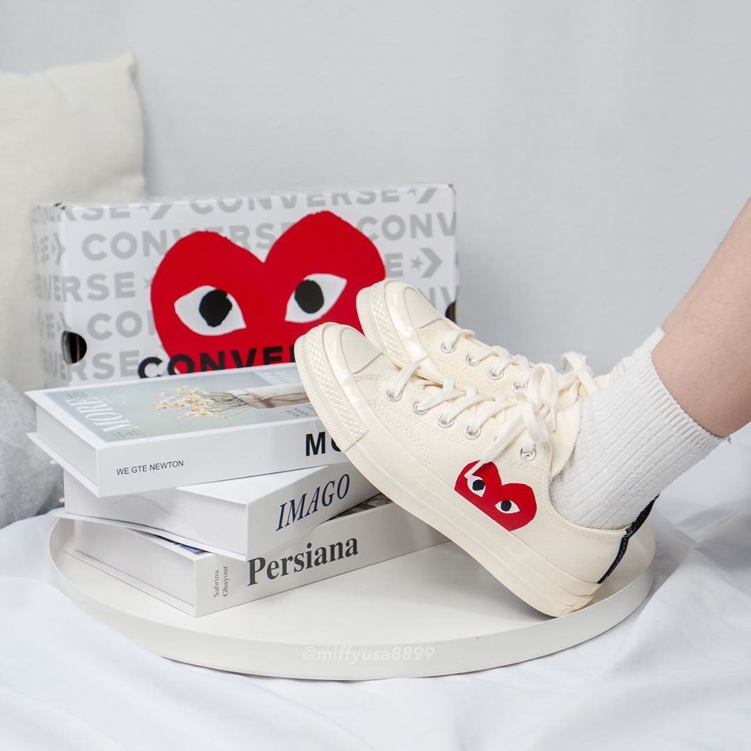 Converse Chuck 70 Ox x CDG 低筒白色【150207C】 – MiffyUSA米菲美國