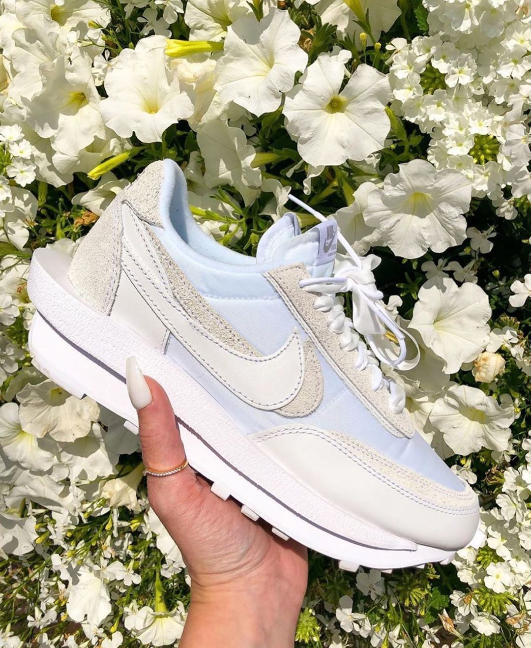 25cm NIKE LD Waffle sacai BV0073-101 - スニーカー