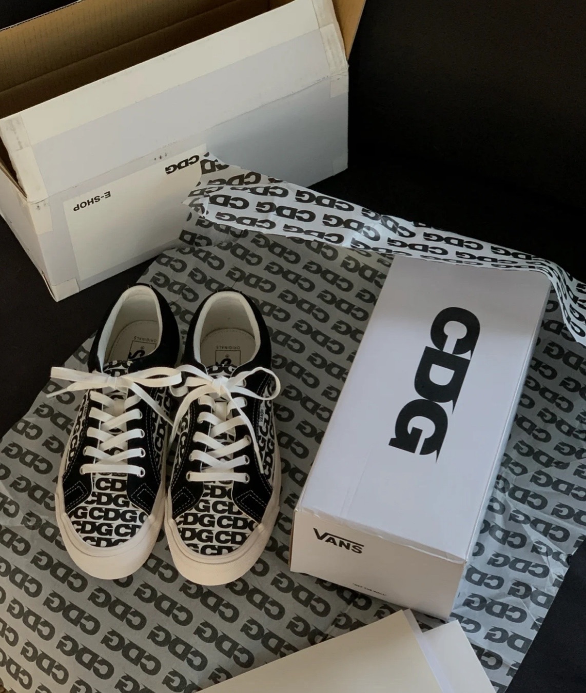 💡special price💡Vans x CDG Og Lampin Lx 黑白【VN0A4P3WWY9】