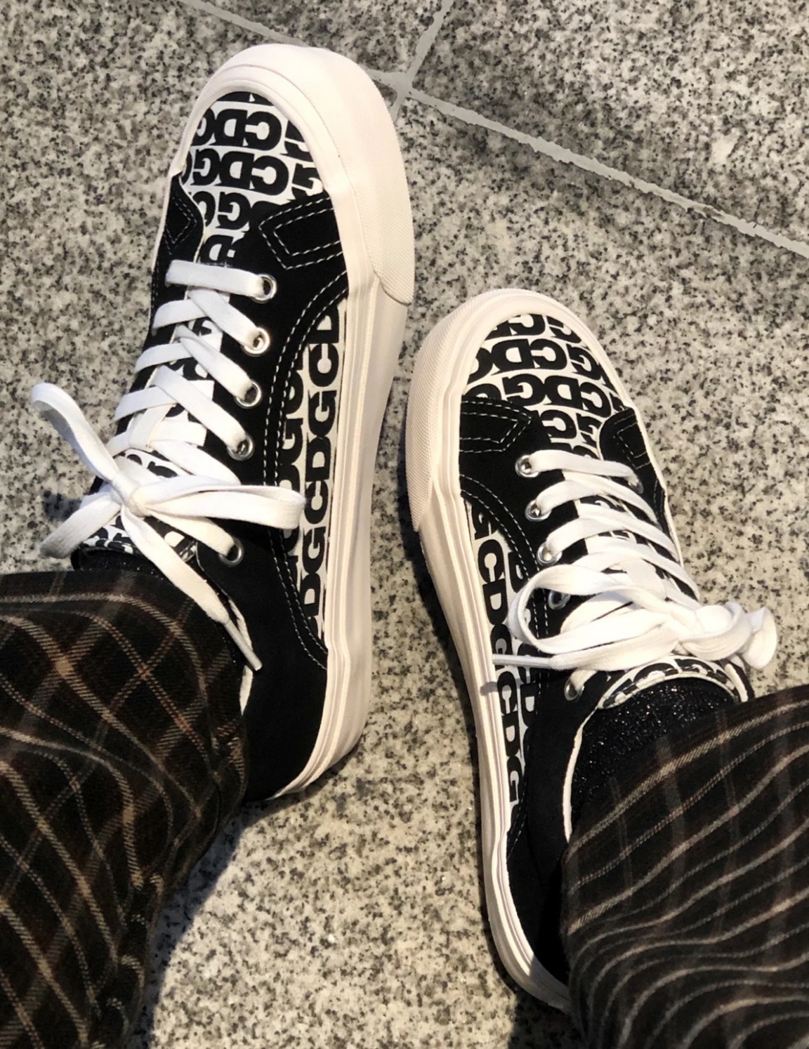 💡special price💡Vans x CDG Og Lampin Lx 黑白【VN0A4P3WWY9】