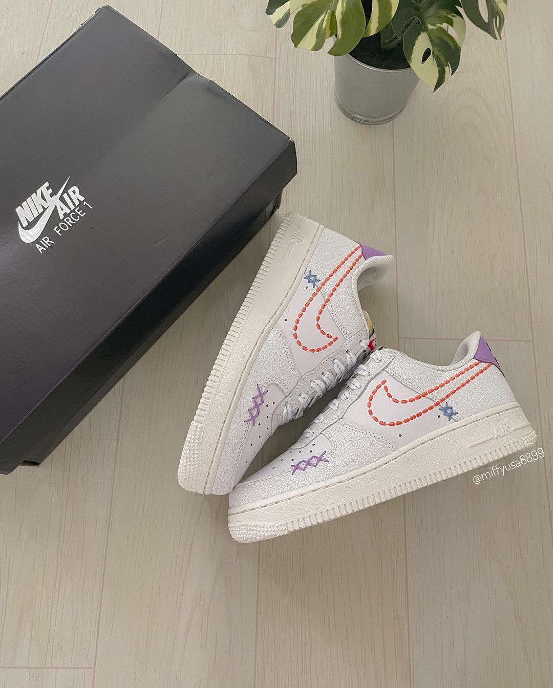Nike Air Force 1 '07 SE å¡é´ç¸«ç·ãDX2348-100ã â MiffyUSAç±³è²ç¾å