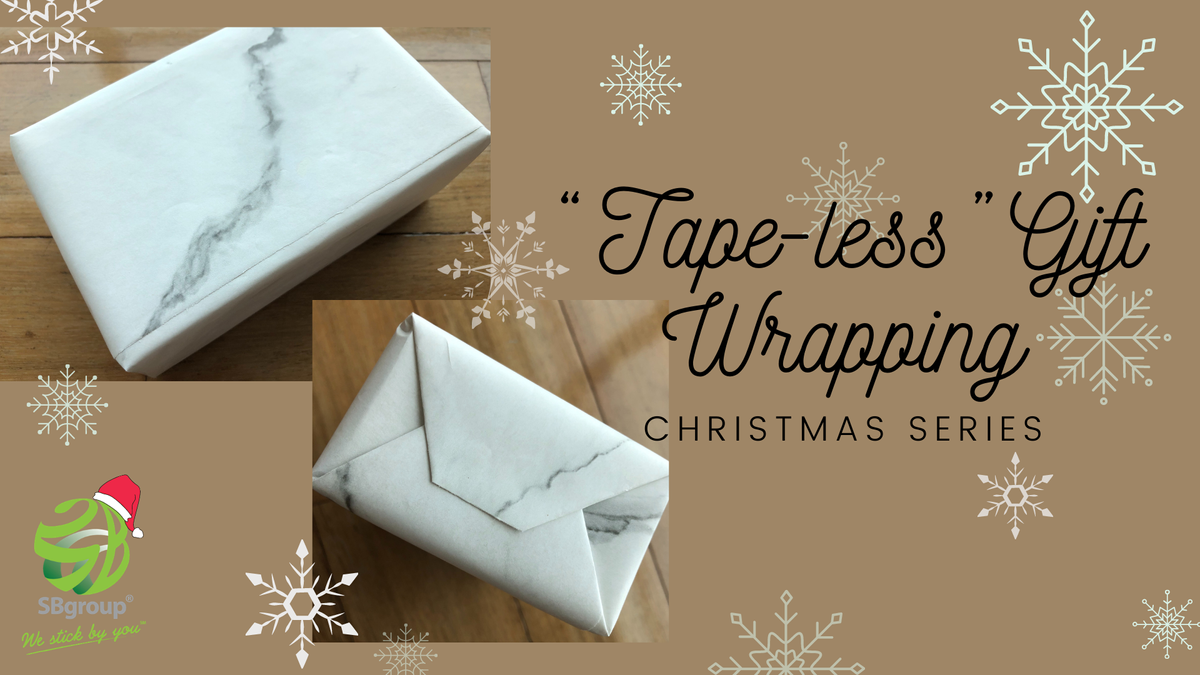 "Tape-less" Gift Wrapping