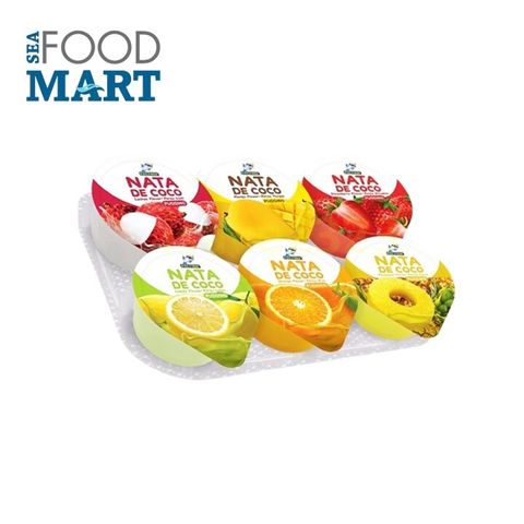 DOLPHIN PUDDING WITH NATA DE COCO (ASSORTED) 6's X 85gm
