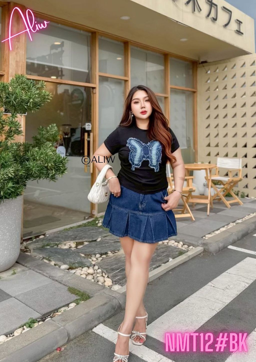 【未開封】BABYL Mosh' Tee XL Moschino Pixel Teddy Bear T-shirt - White - Women | 77691401002