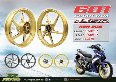 Rapido Honda Rs150r Sport Rim Model 601 1 6 1 6 X 17 Small Size Good One Online Shop
