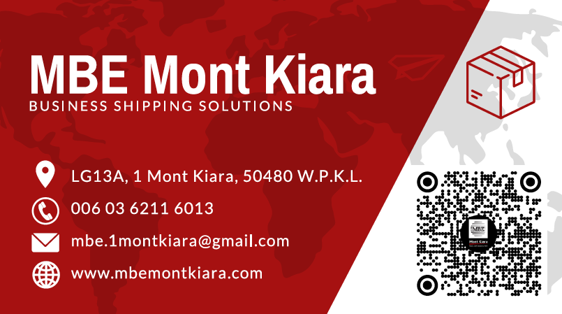 mbe mont kiara shipping contact