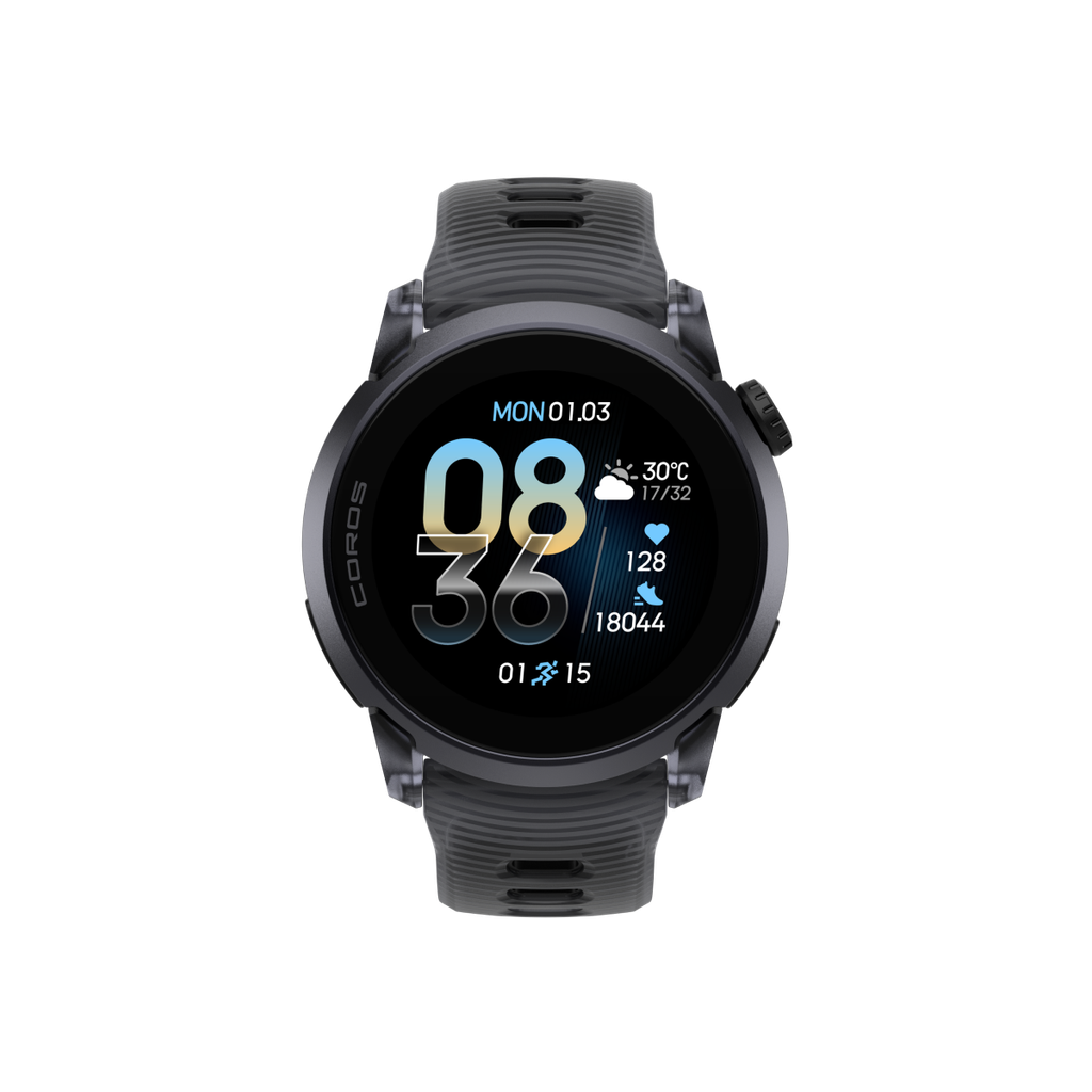 Front_view_of_COROS_PACE_4_Aluminum_Series_in_Black_Crystal_Color