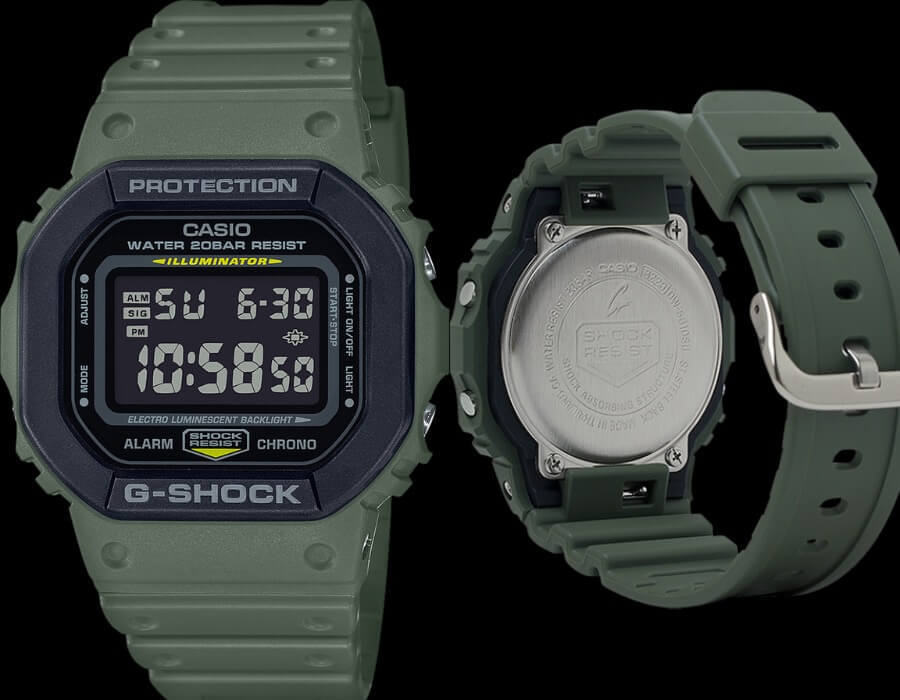 Casio G-Shock Standard Digital Watch DW5610SU-3DR/DW-5610SU-3DR – L U M I T  I M E
