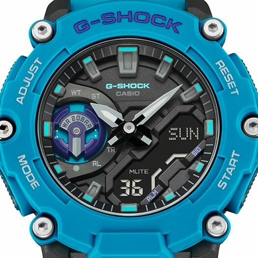 Casio G-Shock Standard Analog Digital GA-2200 / GA 2200/ GA2200-2ADR – L U  M I T I M E