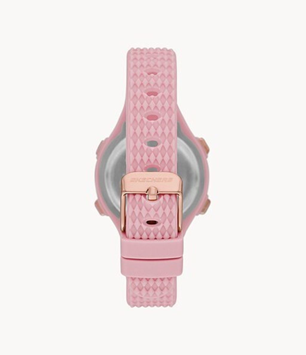 Skechers Elkwood Women's 33MM Digital Chronograph Watch, Pink & Rose Gold  SR2129 – L U M I T I M E
