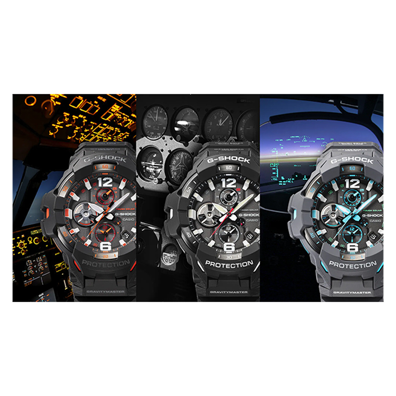 Casio G-Shock Analog Men Watches GRAVITYMASTER GR-B300-8A2