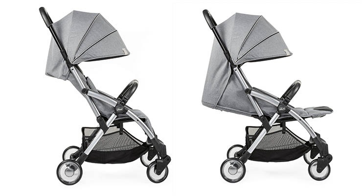 automatic folding baby stroller