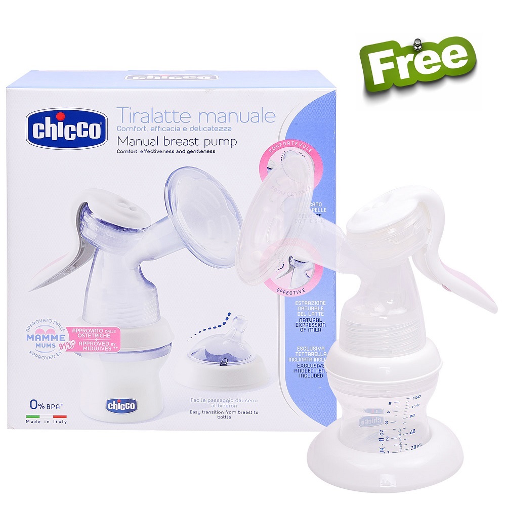 *FREE Chicco Manual Pump* Chicco Naturallyme Electric Breast Pump