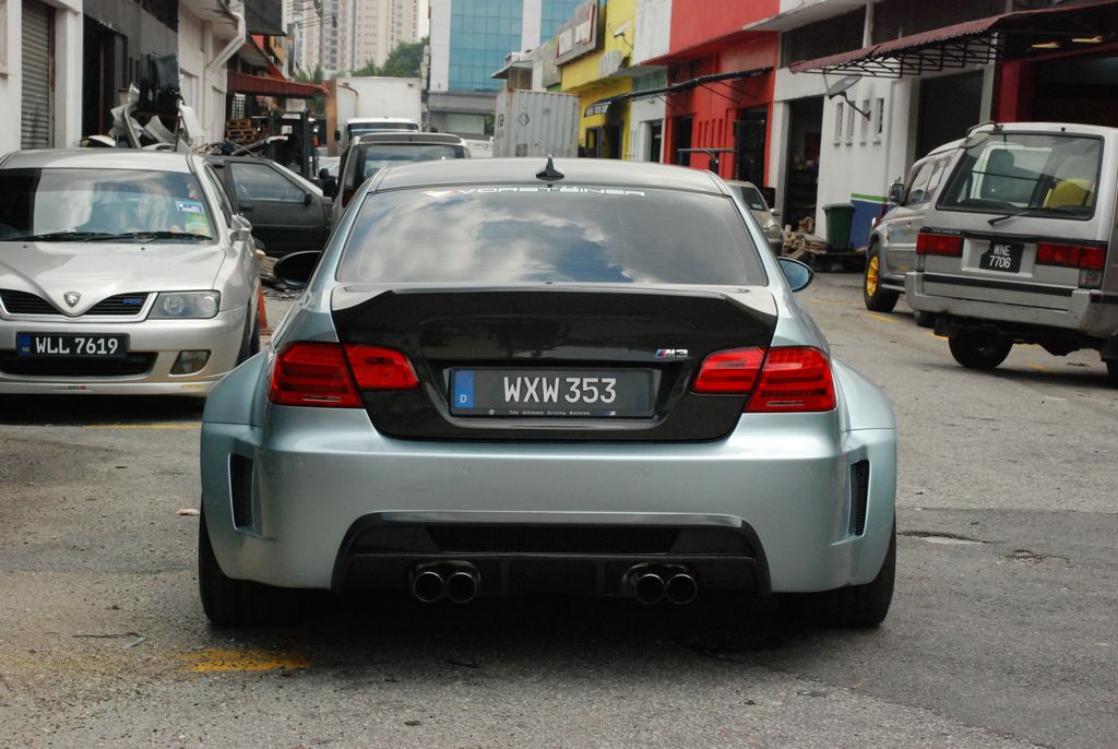 BMW E92 M3 Wide Bodykit Vorsteiner style – Redzone Motorsports Bandar Sunway