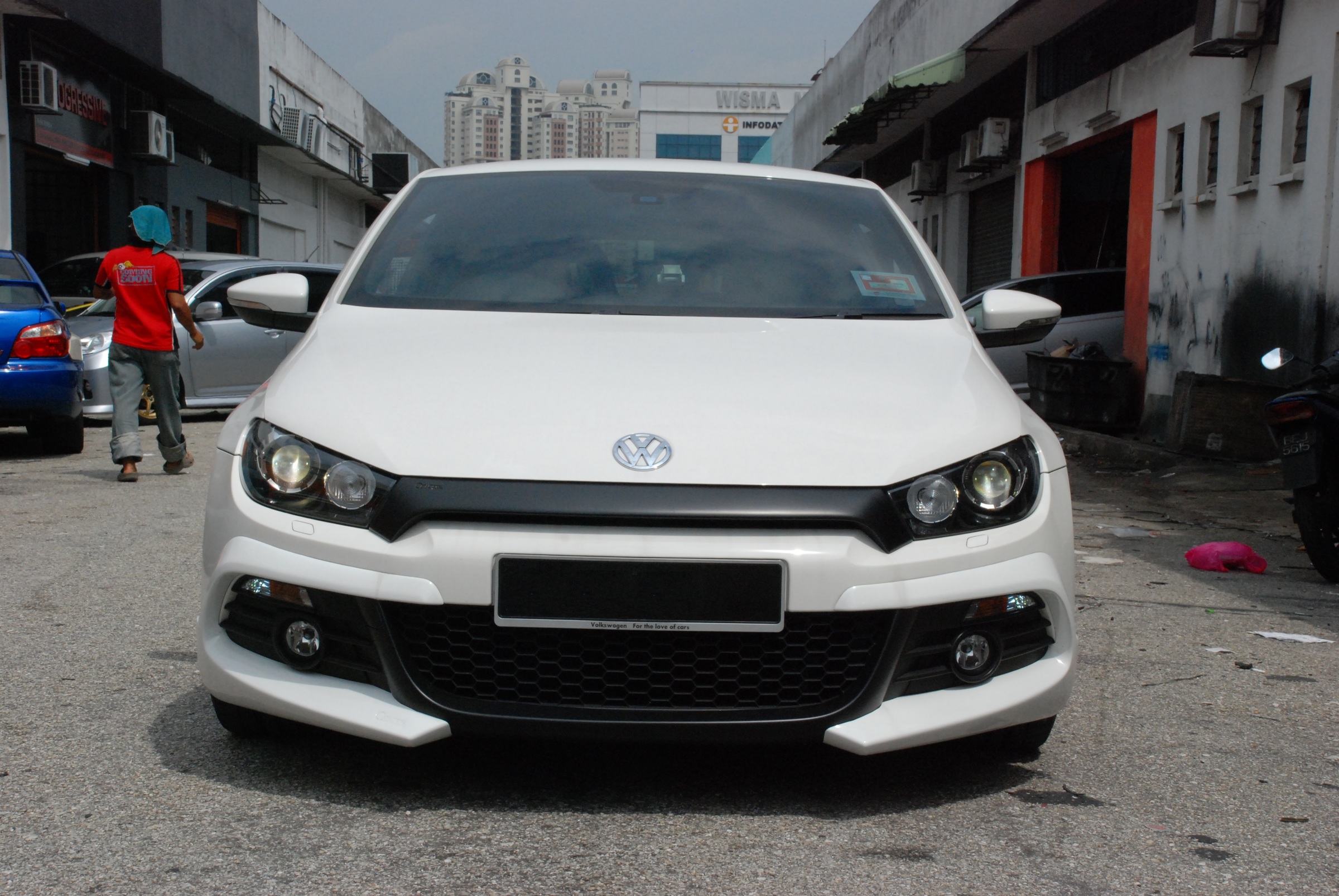 Volkswagen Scirocco Caractere style Bodykit Redzone Motorsports