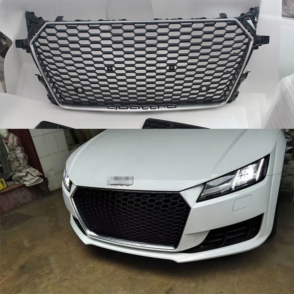 Car-Styling-font-b-TTRS-b-font-Style-silver-frame-black-Front-Bumper-Honeycomb-mesh-Grill.jpg