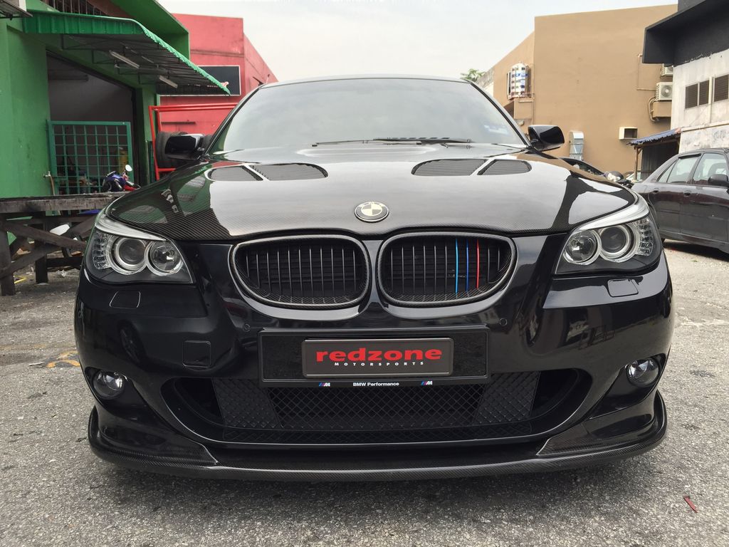 BMW E60 MSPORT HAMANN CARBON FIBER FRONT LIP – Redzone BMW E60 MSPORT HAMANN CARBON FIBER FRONT LIP – Redzone