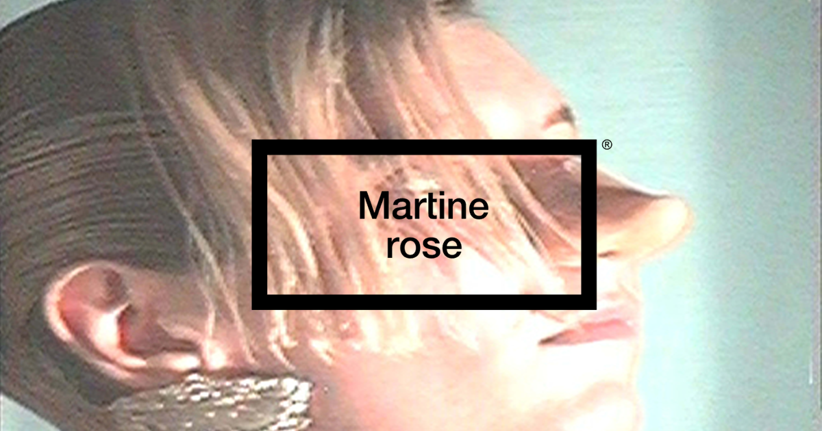 Martine Rose ARCHIVE SALE | UP TO 50% OFF