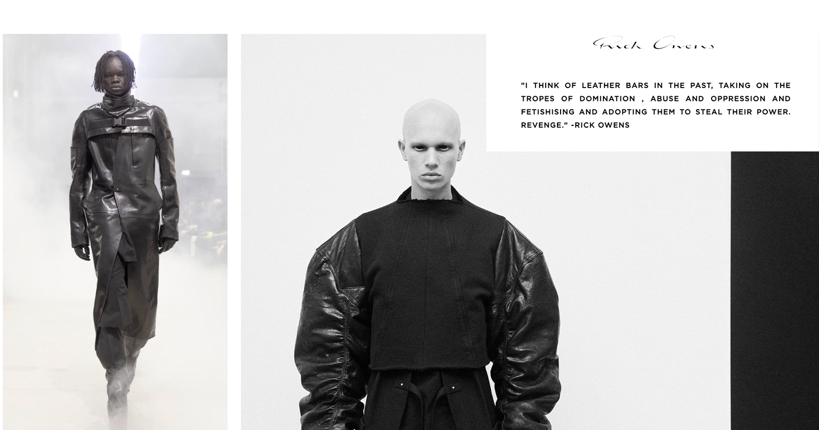 Rick Owens FW26 TOWER