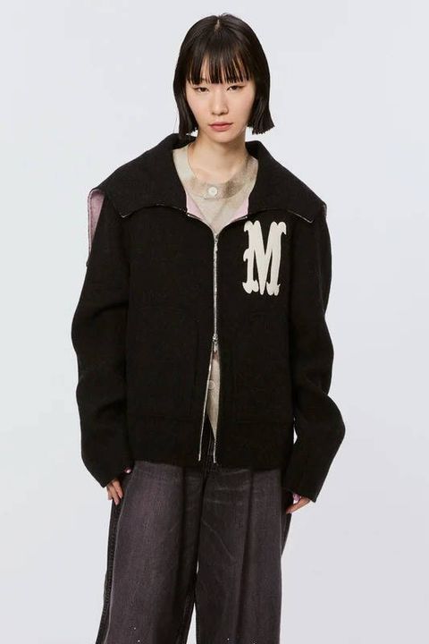24aw 良品 MASU BAT COLLAR ZIP-UP JACKET 46 24aw 良品 MASU BAT COLLAR ZIP-UP JACKET 46