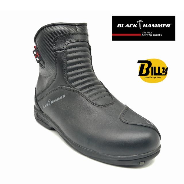 safety boots black hammer