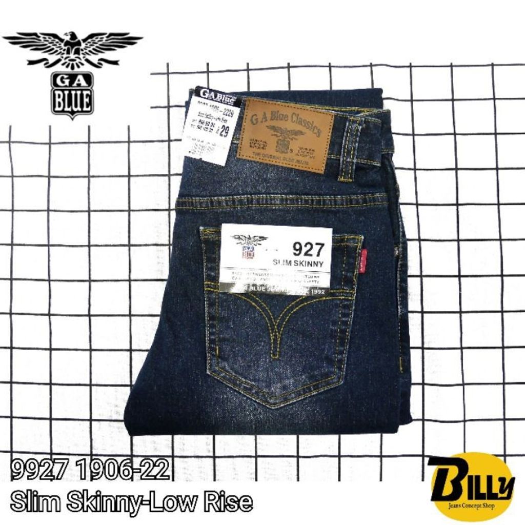 GA BLUE Brand Men Slim Skinny Fit Stretchable Jeans(9927-1906-22) – BILLY  JEANS CONCEPT SHOP