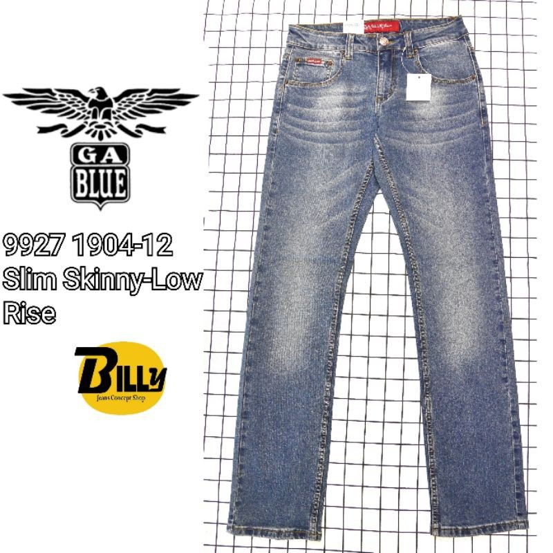 GA BLUE Brand Men Slim Skinny Fit 