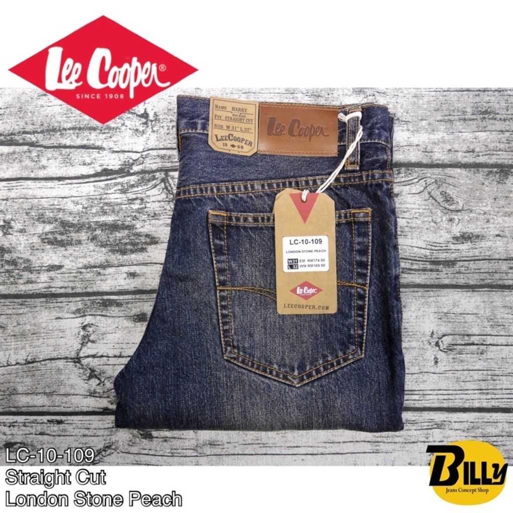 LEE COOPER Brand Men LC10 Straight Cut Jeans(LC-10-109) – BILLY JEANS  CONCEPT SHOP