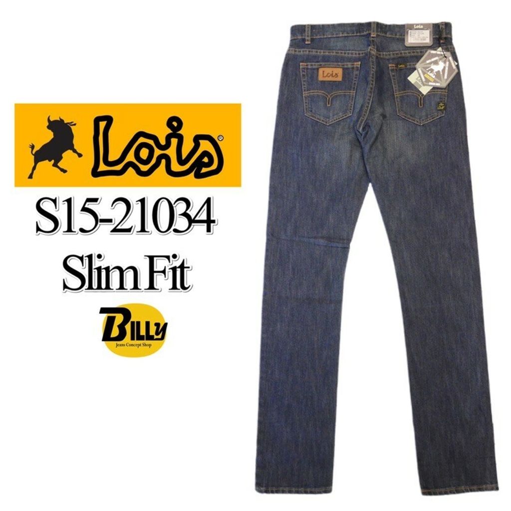 LOIS Brand Men Slim Fit Air Cell Stretchable Jeans(S15-21034) – BILLY JEANS  CONCEPT SHOP