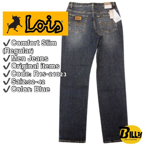 LOIS Brand Men R15 Comfort Slim (Regular)Jeans (R15-210263) – BILLY JEANS  CONCEPT SHOP