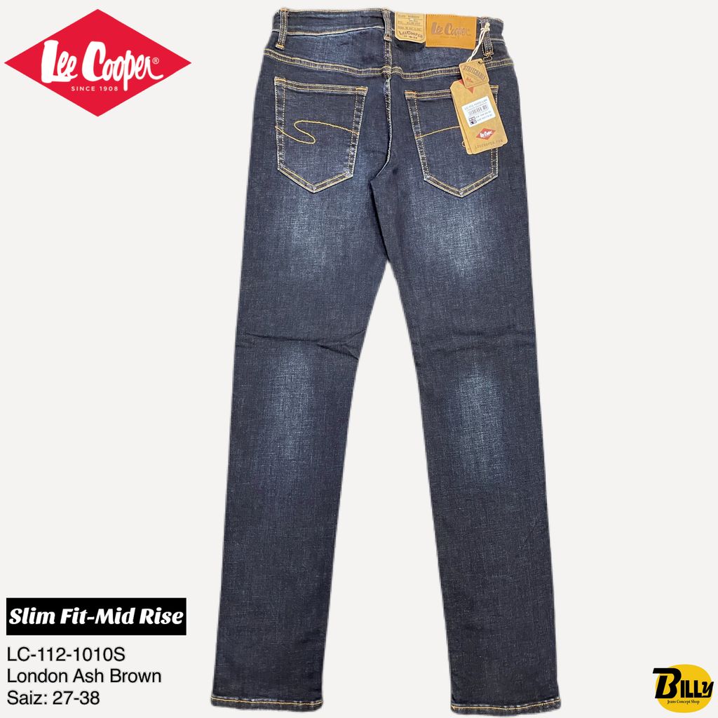 LEE COOPER Brand Men's Slim Fit Stretchable Jeans(LC-112-1010S) – BILLY  JEANS CONCEPT SHOP