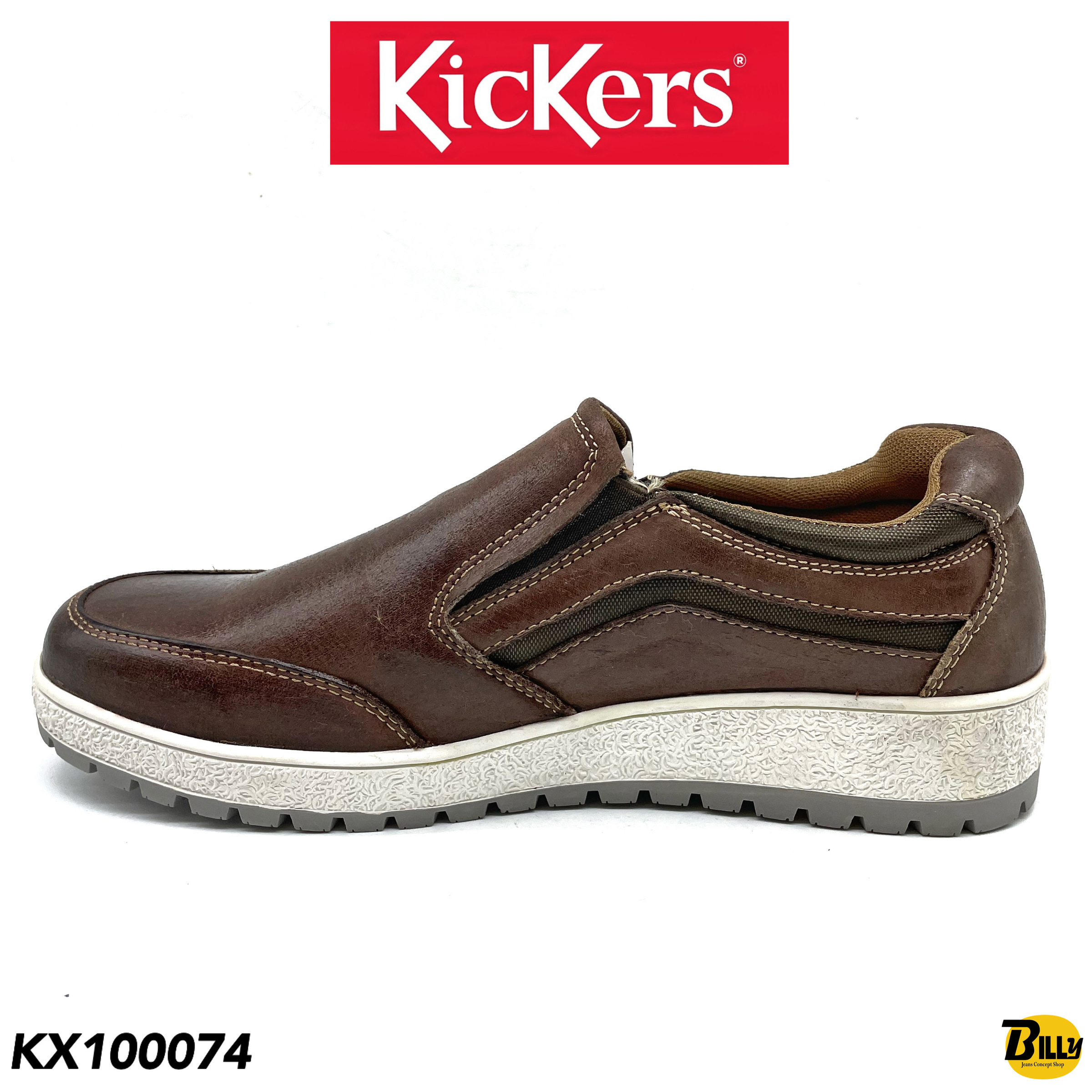 Fashion kickers mens slip on shoes