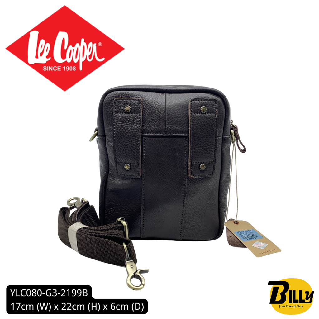 LEE COOPER Brand Men's Leather Sling Bag ( YLC080-G3-2199B ) – BILLY JEANS  CONCEPT SHOP