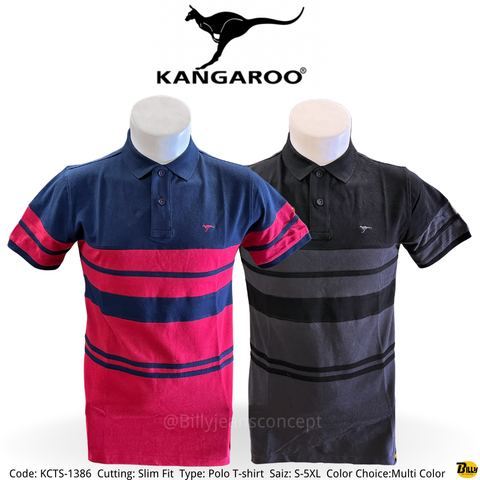 Code KCTS-1385 Cutting Slim Fit. Type Polo T-shirt Saiz S-5XL Color ChoiceMulti Color - 1