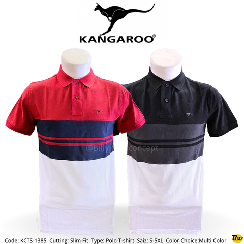 Code KCTS-1385 Cutting Slim Fit. Type Polo T-shirt Saiz S-5XL Color ChoiceMulti Color - 1