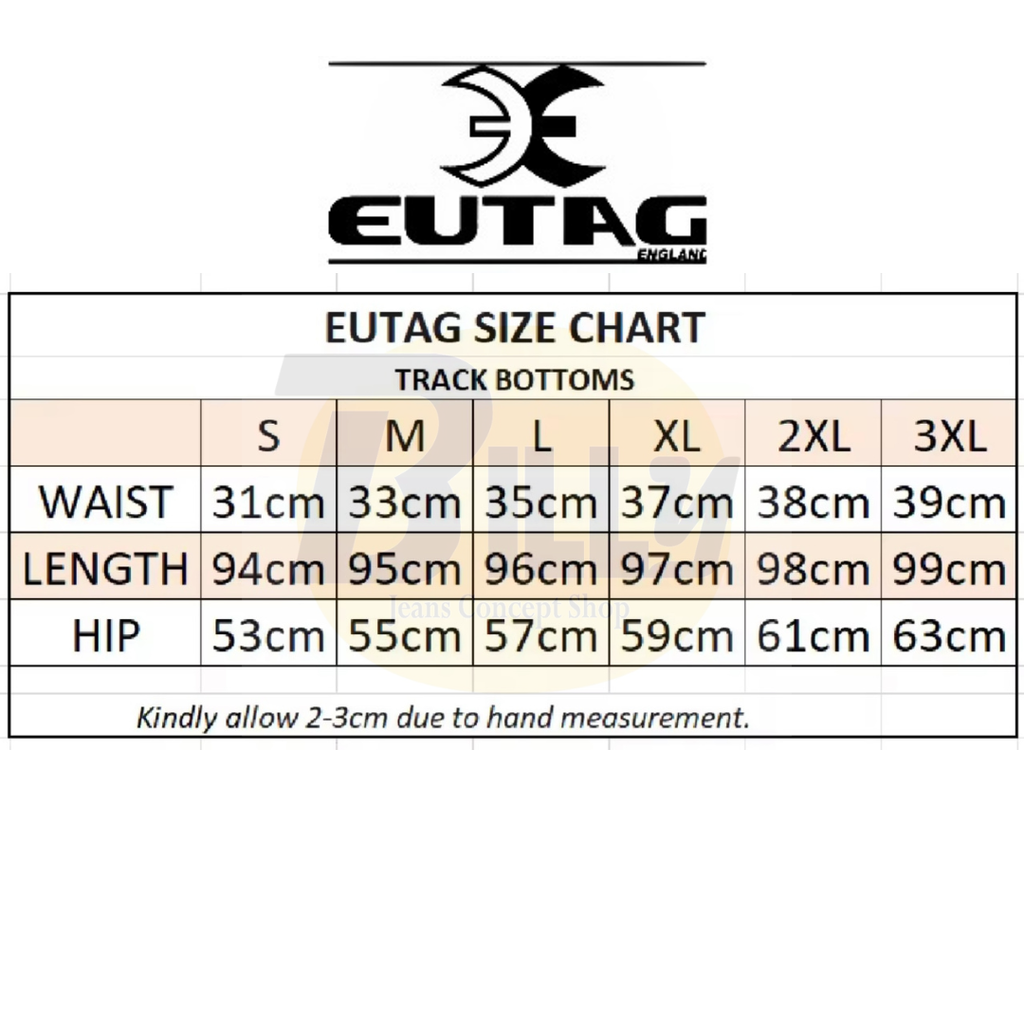 EUTAG Brand Men's Track Bottom Pants EU-5054 – BILLY JEANS