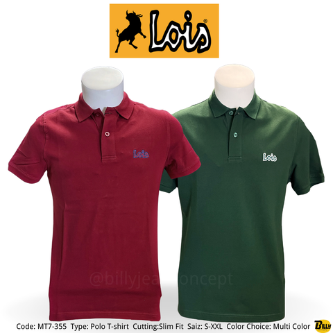 Code MT7-354 Type Polo T-shirt CuttingSlim Fit Saiz S-XXL Color Choice Multi Color - 1