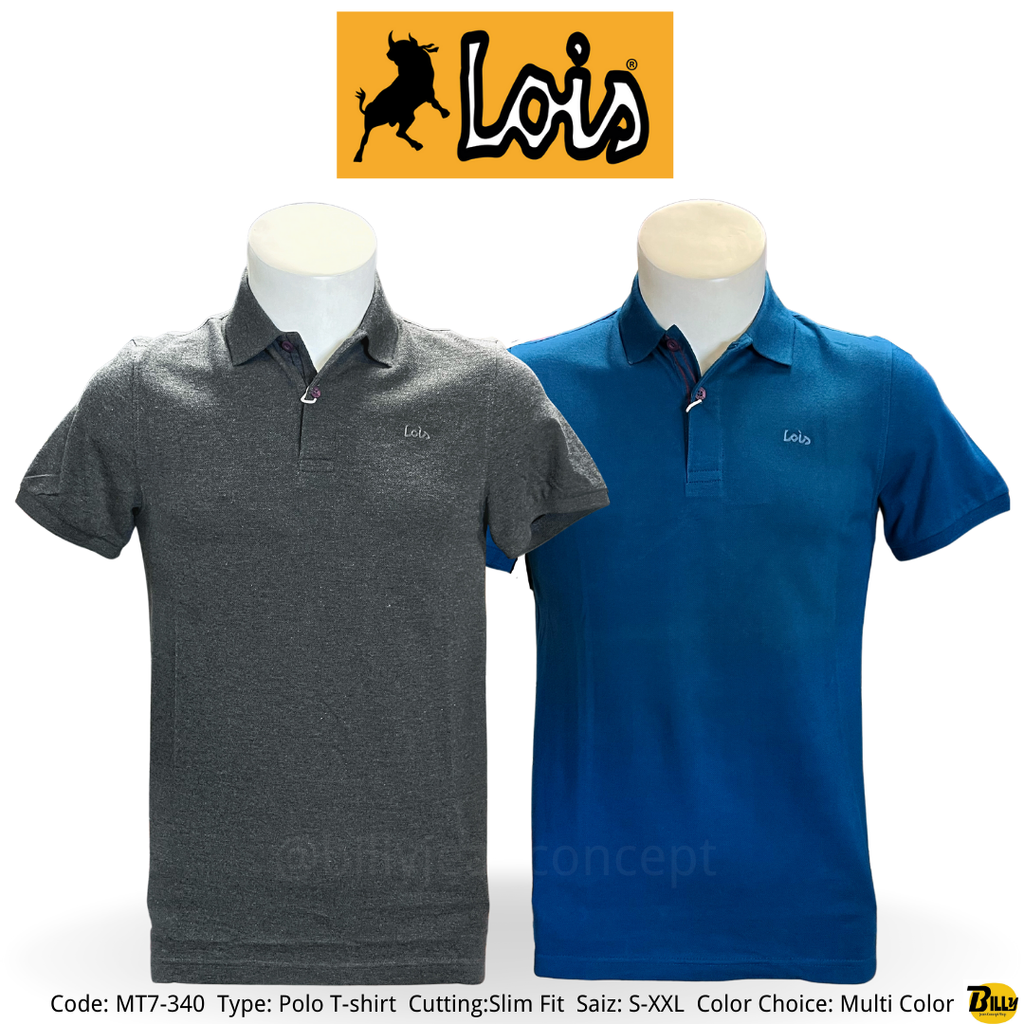 Code MT7-354 Type Polo T-shirt CuttingSlim Fit Saiz S-XXL Color Choice Multi Color - 1