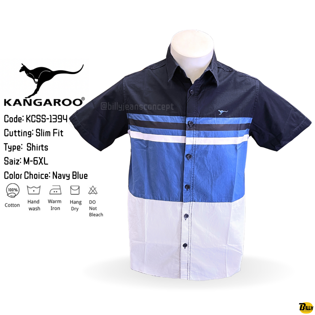 Code KCSS-1393 Cutting Slim Fit Type Pocket Shirts Saiz M-6XL Color Choice Multi Color - 2