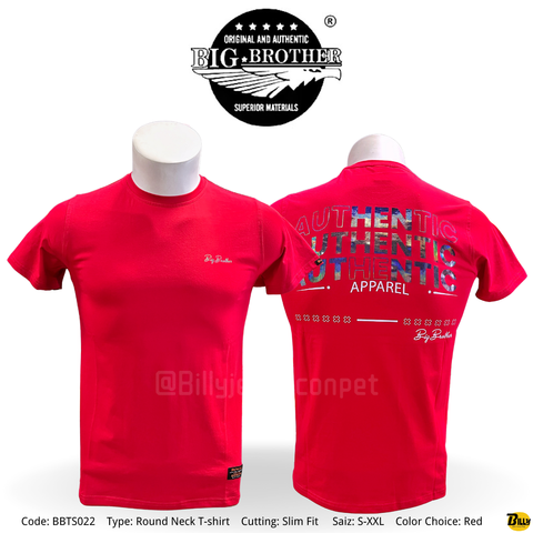 Code BBTS024 Type Round Neck T-shirt Cutting Slim Fit. Saiz S-XXL. Color Choice Multi Color - 2