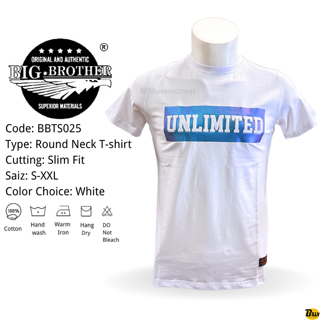 Code BBTS024 Type Round Neck T-shirt Cutting Slim Fit. Saiz S-XXL. Color Choice Multi Color - 3