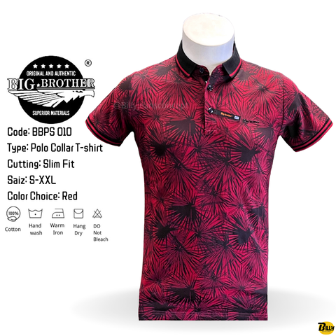 Code BBPS 010 Type Polo Collar T-shirt Cutting Slim Fit Saiz S-XXL Color Choice Multi Color - 2-1701329791871