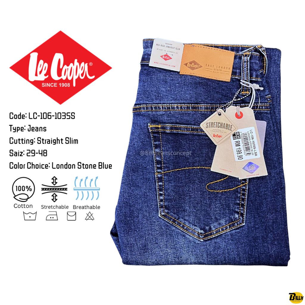 Code S11-20055 Type Jeans Cutting Straight Cut Saiz 29-38 - 3